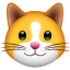Kissan emoji U+1F431