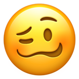 Sekopäinen naama emoji