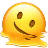 Sulavat kasvot -emoji