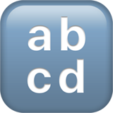 syötä pieniä kirjaimia