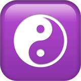 Yin Yang -symboli Whatsapp