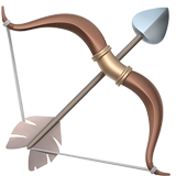 Jousi ja nuoli emoji