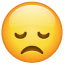 Pettynyt ilme U+1F61E Pettynyt ilme U+1F61E