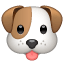 Koiran emoji U+1F436 Koiran emoji U+1F436