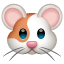 Hamsterin emoji U+1F439 Hamsterin emoji U+1F439